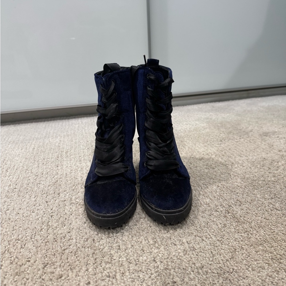 Velvet Steve Madden Heel Boots